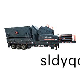 移动反击式破碎站