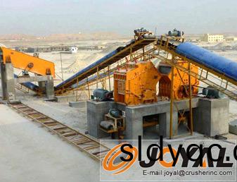 破碎物料现场图